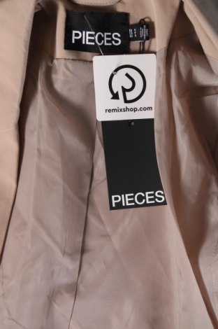 Damen Blazer Pieces, Größe S, Farbe Beige, Preis € 24,49