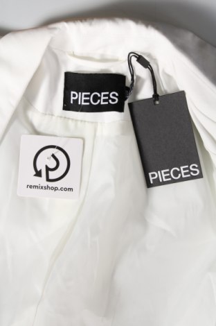 Sacou de femei Pieces, Mărime S, Culoare Alb, Preț 137,99 Lei