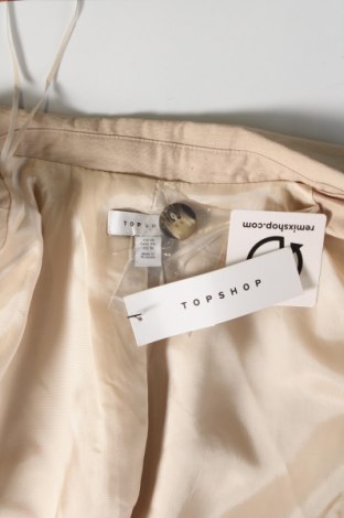 Γυναικείο σακάκι Topshop, Μέγεθος L, Χρώμα Εκρού, Τιμή 62,49 €