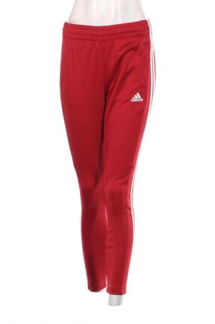 Damen Sporthose Adidas, Größe XS, Farbe Rot, Preis 18,99 €