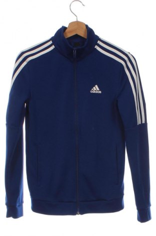 Γυναικεία αθλητική ζακέτα Adidas, Μέγεθος XS, Χρώμα Μπλέ, Τιμή 16,99 €