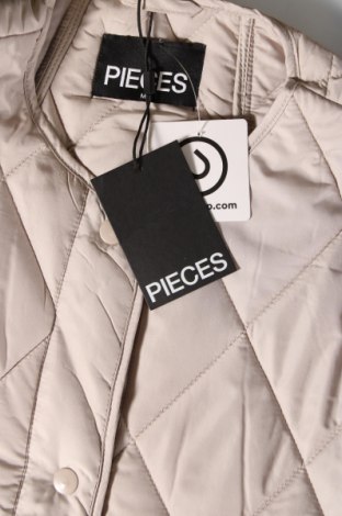 Damenjacke Pieces, Größe M, Farbe Ecru, Preis € 21,49