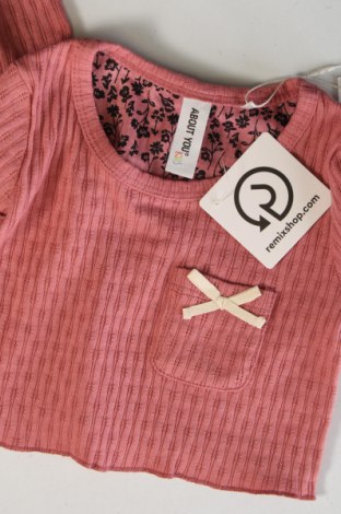 Kinder Shirt About You, Größe 9-12m/ 74-80 cm, Farbe Rosa, Preis 6,99 €