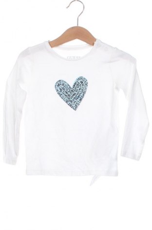 Kinder Shirt Guess, Größe 18-24m/ 86-98 cm, Farbe Weiß, Preis 16,29 €