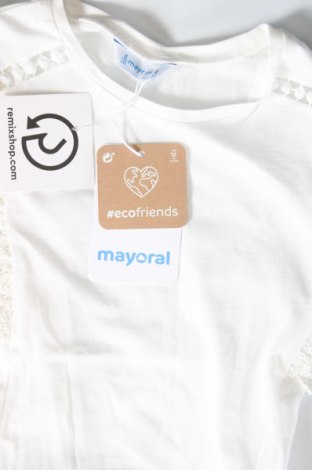 Kinder Shirt Mayoral, Größe 4-5y/ 110-116 cm, Farbe Weiß, Preis € 15,99