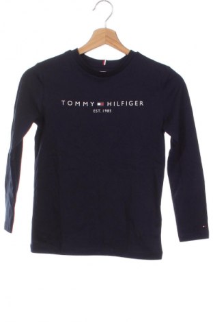 Gyerek blúz Tommy Hilfiger, Méret 8-9y / 134-140 cm, Szín Kék, Ár 8 579 Ft