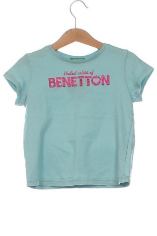 Dziecięca bluzka United Colors Of Benetton, Rozmiar 4-5y/ 110-116 cm, Kolor Niebieski, Cena 27,01 zł