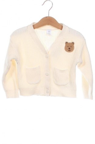 Kinder Strickjacke Gap, Größe 12-18m/ 80-86 cm, Farbe Ecru, Preis 29,79 €