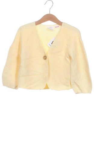 Dziecięcy kardigan Zara, Rozmiar 18-24m/ 86-98 cm, Kolor Żółty, Cena 36,49 zł