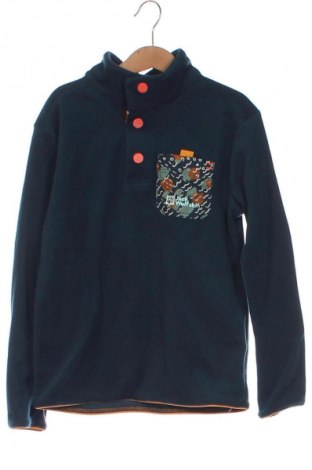 Kinder Fleece Shirt Jack Wolfskin, Größe 8-9y/ 134-140 cm, Farbe Blau, Preis € 22,79