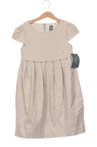 Kinderkleid Zara Kids, Größe 9-10y/ 140-146 cm, Farbe Beige, Preis 15,12 €