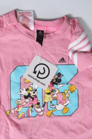 Tricou pentru copii Adidas, Mărime 9-12m/ 74-80 cm, Culoare Roz, Preț 85,99 Lei