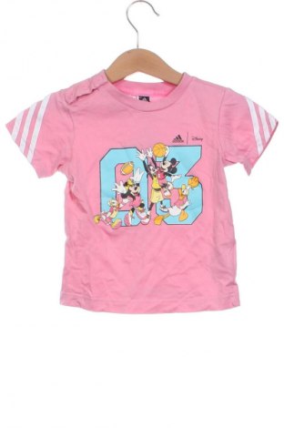 Kinder T-Shirt Adidas, Größe 9-12m/ 74-80 cm, Farbe Rosa, Preis 18,29 €