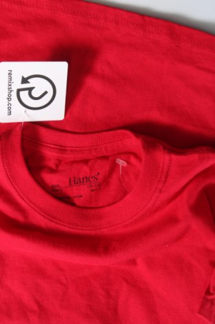 Kinder T-Shirt Hanes, Größe 6-7y/ 122-128 cm, Farbe Rot, Preis € 6,14