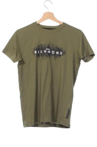 Dziecięcy T-shirt John Richmond, Rozmiar 13-14y/ 164-168 cm, Kolor Zielony, Cena 47,99 zł