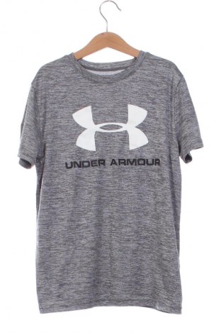 Kinder T-Shirt Under Armour, Größe 11-12y/ 152-158 cm, Farbe Grau, Preis € 8,29