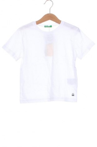 Kinder T-Shirt United Colors Of Benetton, Größe 2-3y/ 98-104 cm, Farbe Weiß, Preis € 17,39