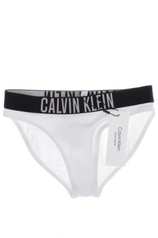 Kinderbadeanzug Calvin Klein, Größe 7-8y/ 128-134 cm, Farbe Weiß, Preis € 38,79