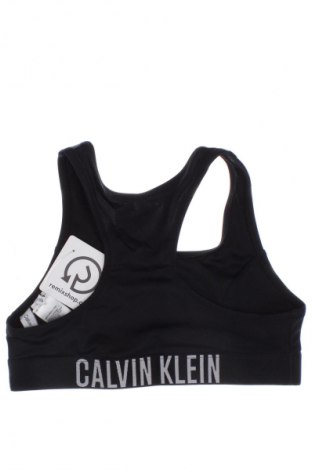 Gyerek fürdőruha Calvin Klein Swimwear, Méret 8-9y / 134-140 cm, Szín Fekete, Ár 8 179 Ft