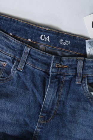 Kinderjeans C&A, Größe 13-14y/ 164-168 cm, Farbe Blau, Preis € 6,99