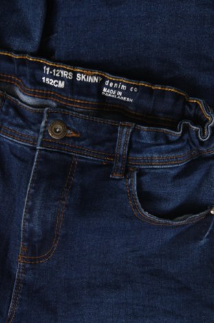 Dziecięce jeansy Denim Co., Rozmiar 10-11y/ 146-152 cm, Kolor Niebieski, Cena 41,49 zł