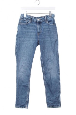 Dziecięce jeansy H&M, Rozmiar 13-14y/ 164-168 cm, Kolor Niebieski, Cena 41,49 zł