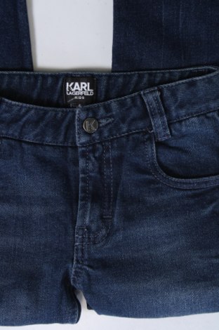 Blugi pentru copii Karl Lagerfeld, Mărime 4-5y/ 110-116 cm, Culoare Albastru, Preț 86,99 Lei