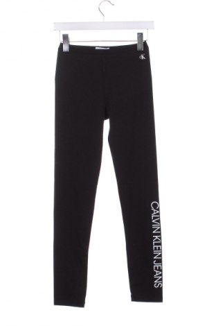 Detské legíny  Calvin Klein Jeans, Veľkosť 13-14y/ 164-168 cm, Farba Čierna, Cena  22,75 €