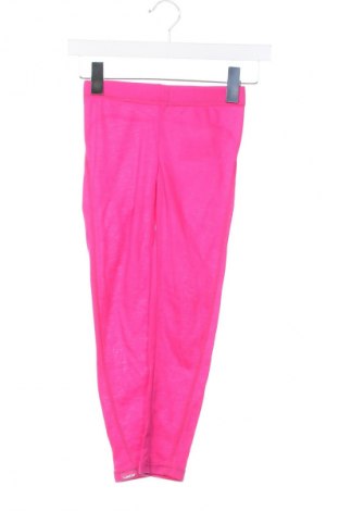 Dziecięce legginsy Decathlon, Rozmiar 6-7y/ 122-128 cm, Kolor Różowy, Cena 37,49 zł