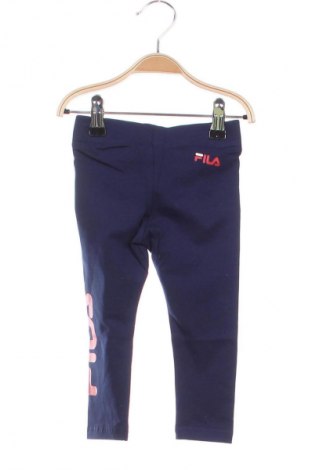 Dziecięce legginsy FILA, Rozmiar 18-24m/ 86-98 cm, Kolor Niebieski, Cena 86,99 zł