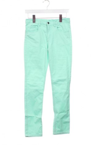 Pantaloni pentru copii H&M, Mărime 13-14y/ 164-168 cm, Culoare Verde, Preț 21,99 Lei