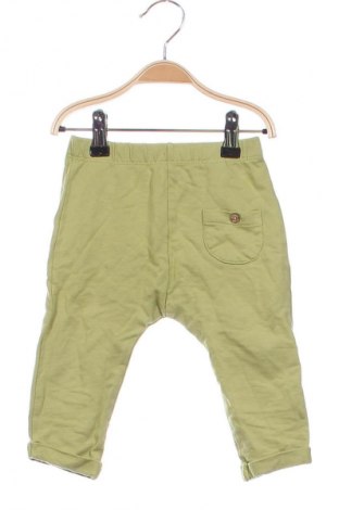 Pantaloni pentru copii Sinsay, Mărime 9-12m/ 74-80 cm, Culoare Verde, Preț 53,57 Lei