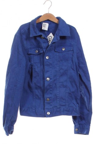 Kinder Jeansjacke H&M, Größe 11-12y/ 152-158 cm, Farbe Blau, Preis 11,49 €