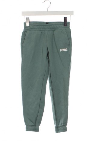 Pantaloni de trening, pentru copii PUMA, Mărime 8-9y/ 134-140 cm, Culoare Verde, Preț 69,82 Lei