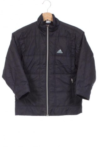 Kinderjacke Adidas, Größe 6-7y/ 122-128 cm, Farbe Blau, Preis € 10,99