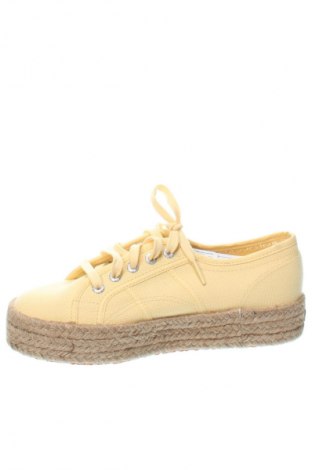 Espadrilles Superga, Größe 38, Farbe Gelb, Preis 28,99 €