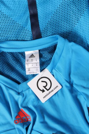 Herren Shirt Adidas, Größe M, Farbe Blau, Preis € 15,99