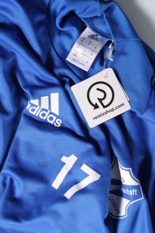 Herren Shirt Adidas, Größe M, Farbe Blau, Preis € 17,99