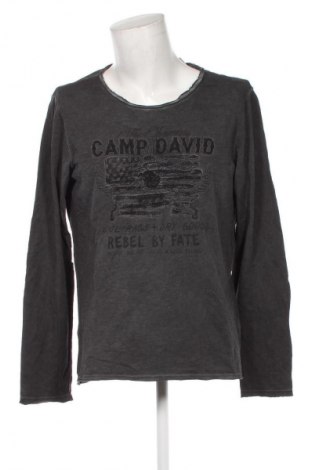 Herren Shirt Camp David, Größe L, Farbe Grau, Preis 15,49 €