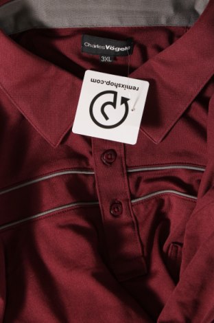 Herren Shirt Charles Vogele, Größe 3XL, Farbe Rot, Preis € 13,49