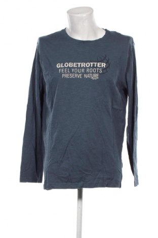 Herren Shirt Globe Trotter, Größe 3XL, Farbe Blau, Preis € 7,99