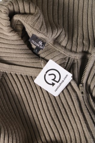 Herren Strickjacke Oliver Grant, Größe L, Farbe Beige, Preis € 15,99