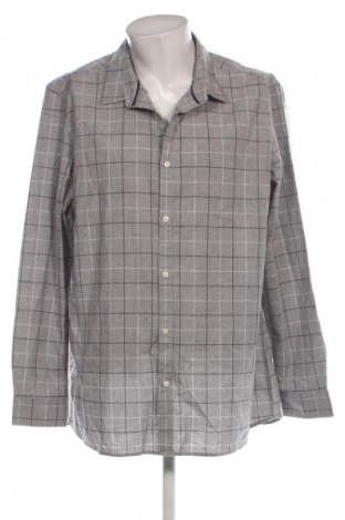 Herrenhemd Burton of London, Größe XXL, Farbe Grau, Preis € 10,49