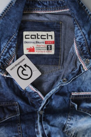 Herrenhemd Catch, Größe S, Farbe Blau, Preis 8,29 €