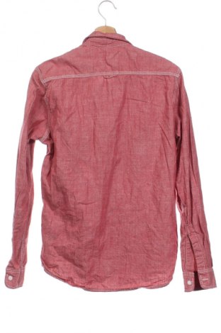 Herrenhemd H&M L.O.G.G., Größe S, Farbe Rot, Preis € 8,29