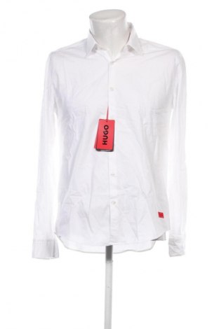 Herrenhemd Hugo Boss, Größe L, Farbe Weiß, Preis € 95,49