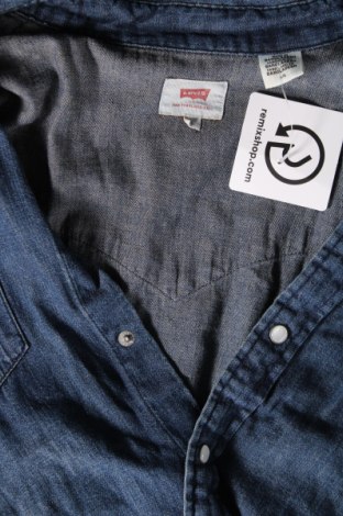 Мъжка риза Levi's, Размер L, Цвят Син, Цена 35,99 лв.