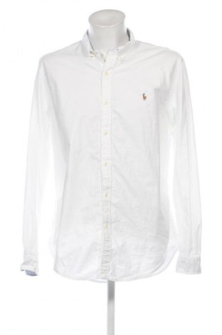 Męska koszula Polo By Ralph Lauren, Rozmiar XXL, Kolor Biały, Cena 397,99 zł