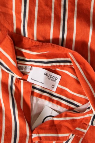 Herrenhemd Selected Homme, Größe L, Farbe Orange, Preis € 17,36