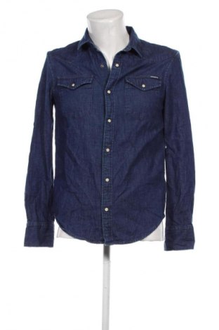 Herrenhemd Superdry, Größe S, Farbe Blau, Preis 5,49 €